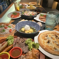 種類豊富な絶品料理が盛沢山♪