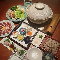 季寄せ 蕎麦 柏やのコース写真