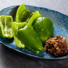 肉味噌ピーマン
