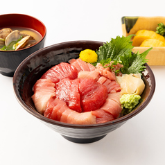 本マグロたっぷり2色丼