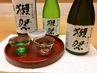 蕎麦に合わせたお酒も充実