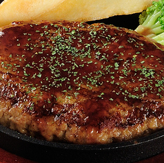 【おすすめ】ハンバーグステーキ-赤ワインソース-