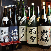 地酒に詳しいスタッフがご提案