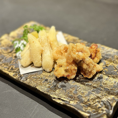 新しょうがと牛ホルモンの唐揚げ