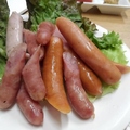 料理メニュー写真&nbsp;４種のソーセージ盛り
