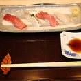 コースでは寿司と天ぷらの両方が贅沢に堪能できます。