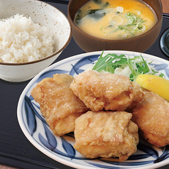 鶏唐揚げ定食