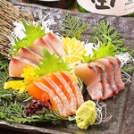 鮮魚5点盛り合わせ