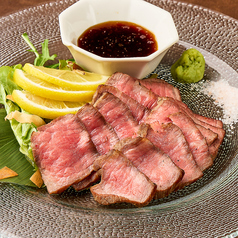 富山県産酒粕和牛のたたき