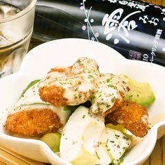 アボカドとえびのフリッター