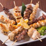 串焼き10本盛り合わせは定番の人気です！とりあえずの一品！