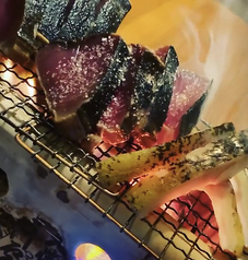 かつおと塩かつおとうつぼ3種盛り合わせ