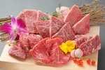 仙台牛　赤身＆霜降り肉6種焼肉盛り合わせ