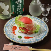 この道五十年の料理人が旬の味でおもてなし