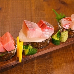 本日のお刺身3種盛り