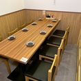 8名様～の中規模の飲み会から大人数の団体宴会にも対応可能なお部屋をご用意♪テーブル席の個室をご用意しております。是非ご予約をお待ちしてます。