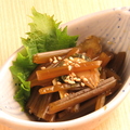 料理メニュー写真&nbsp;葉わさびつんつん漬け