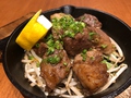 料理メニュー写真 牛のサイコロステーキ/黒毛和牛レモンステーキ