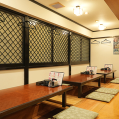 4名×3 掘りごたつ