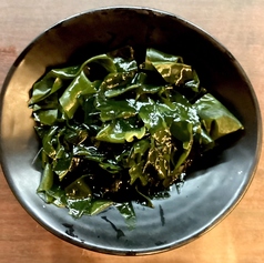 わかめのポン酢漬け/塩昆布キャベツ　各