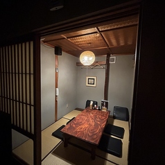1階：個室2名様から、6名様までご利用いただけます。