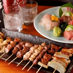 焼き鳥8種盛り