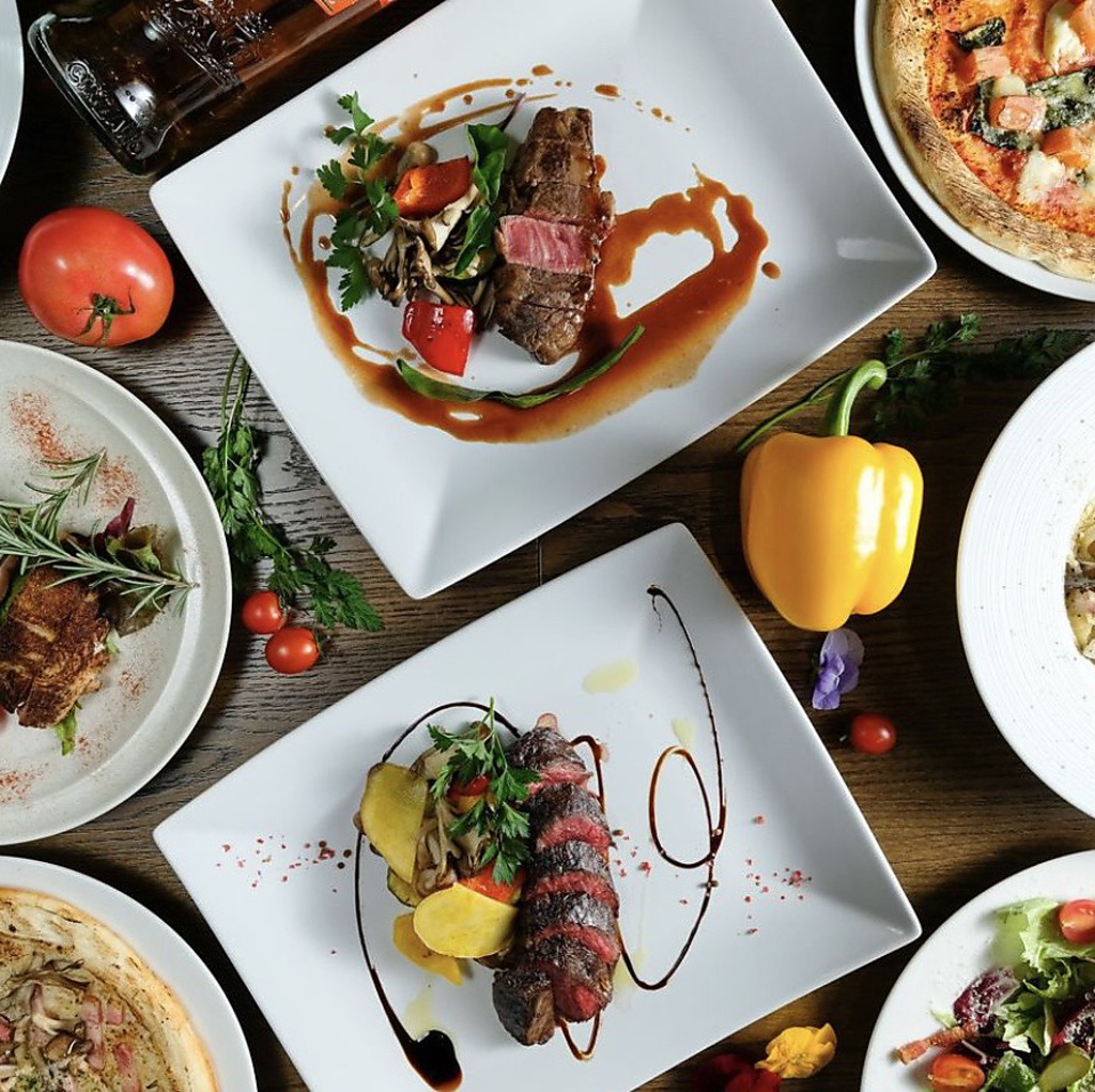 贅沢な食材をふんだんに使用した極上イタリアンダイニング