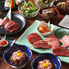 和牛焼肉 神楽坂 牛ますのコース写真