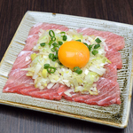 本まぐろネギ塩ユッケ