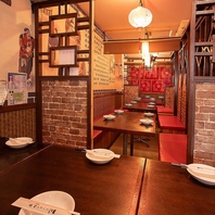 【半個室】25名様までご利用可能！