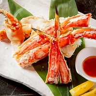 仕入れにこだわった蟹を贅沢にご堪能いただけます。
