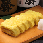 いっぽ特製だしの効いた、だし巻き卵。