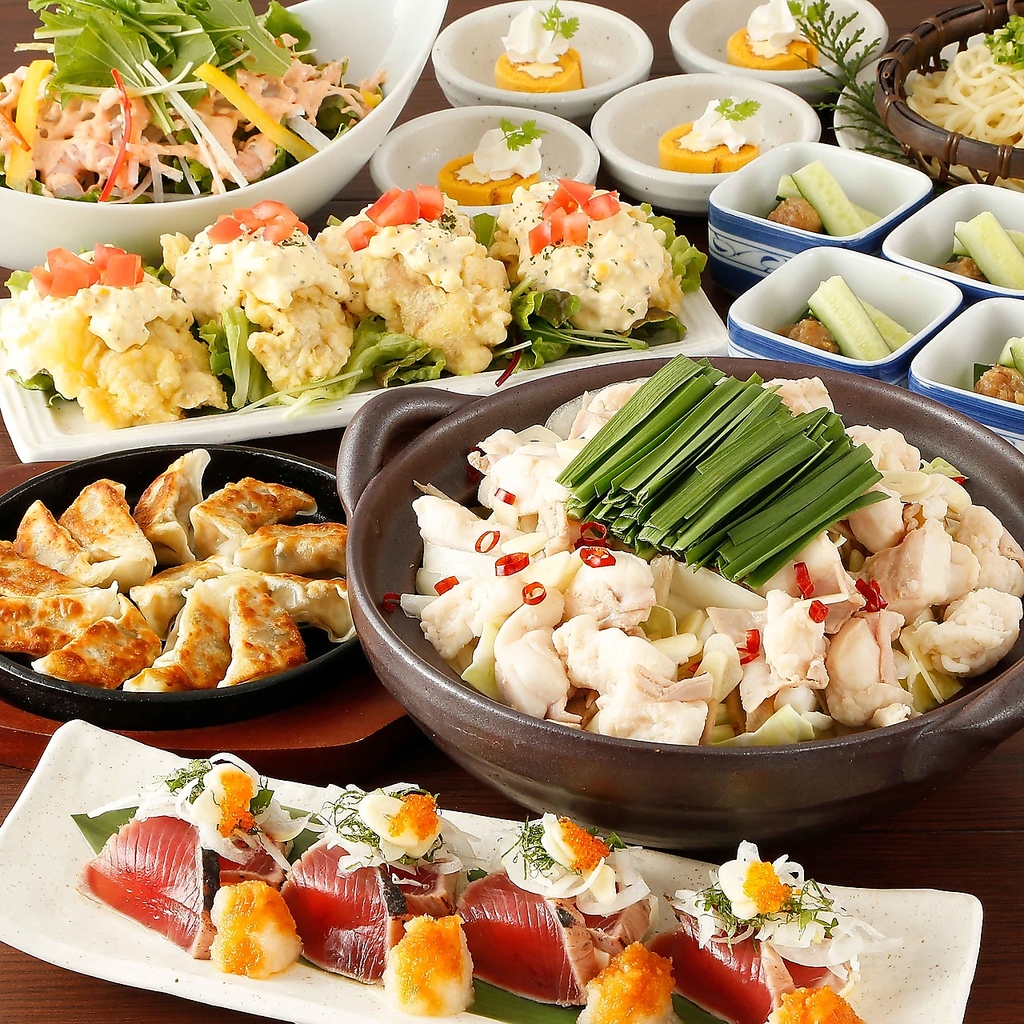 九州各県の名物料理が味わえるコースもご用意しております！