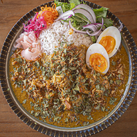 季節のカレーのご用意も◎