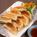 料理メニュー写真&nbsp;自家製手作り焼き餃子(8個)