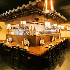 ☆自慢のカウンター席☆出来立てのお料理が提供される特等席◎