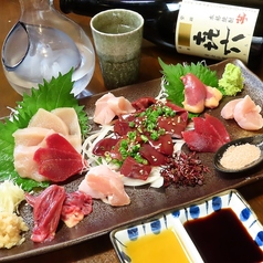 [地頭鶏刺] 盛り合わせ(一人前)