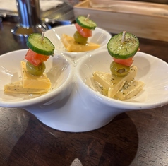 チーズ盛り合わせ