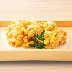 とうもろこし かき揚げ