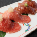 料理メニュー写真&nbsp;肉寿司（赤身） 一貫