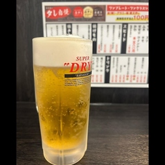 生ビール　中(スーパードライ)