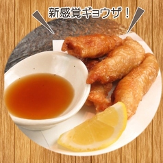 鶏皮ギョウザ