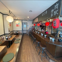 肉駅停車の雰囲気1