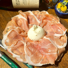 生ハム&ブッラータ