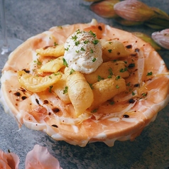 サクふわ！自家製ニョッコフリット（マスカルポーネクリームとはちみつ添え）