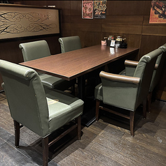 お洒落な空間で女子会もおすすめ☆ゆっくり寛げるお席をご用意しております。女子会限定のお得なプランもご用意していますので、お気軽にお問い合わせ下さい♪