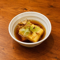 島豆腐の揚げ出し