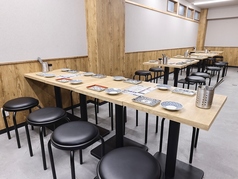 6～15名様用のテーブル席です！宴会のできるお店をお探しの方は大衆韓国　韓国中毒　名古屋駅店へ！