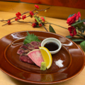 料理メニュー写真 【逸品】和牛ランプ肉たたき