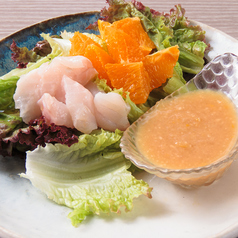 オレンジと真鯛うますぎるサラダ